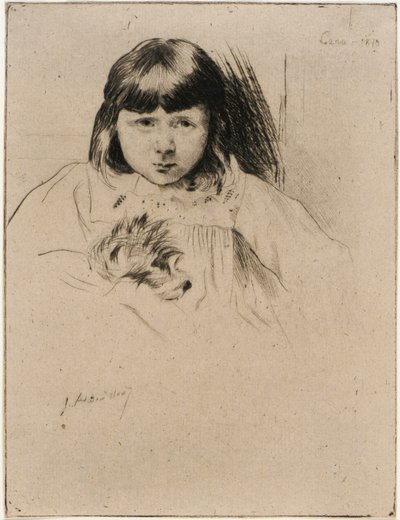 Gyp en de zigeuner door J. Alden Weir