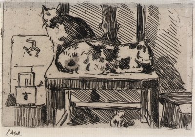 Manx Katten - Eiland Man door J. Alden Weir
