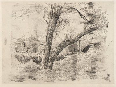 Sulby Glen--Isle of Man door J. Alden Weir