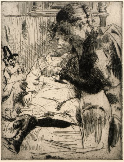De pop uit Wales door J. Alden Weir