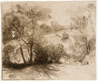 Wilgen door J. Alden Weir