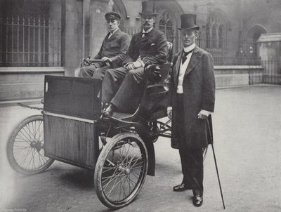 Sir J. Dickson-Poynder, Bart., en Majoor Seely door J. Benjamin Stone