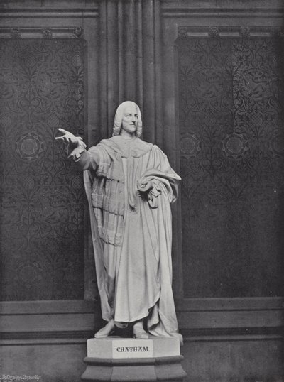 Standbeeld van Chatham door J. Benjamin Stone
