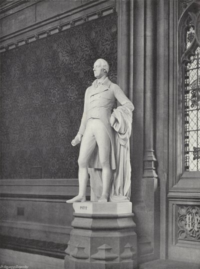 Standbeeld van Pitt door J. Benjamin Stone