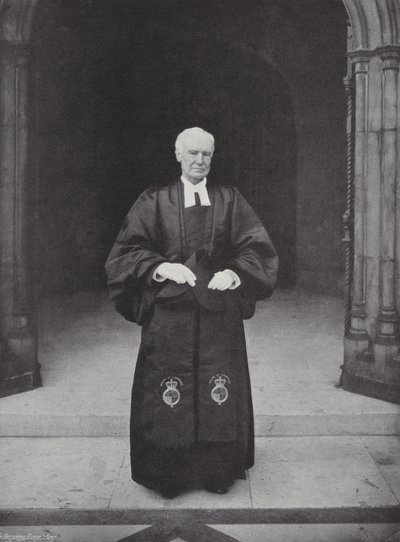 De kapelaan van het Lagerhuis, Aartsdiaken Wilberforce door J. Benjamin Stone