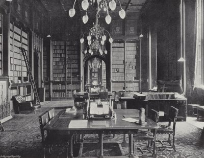 De Bibliotheek van het Hogerhuis door J. Benjamin Stone