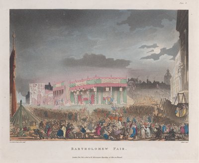 Bartholomew Fair door J. Bluck