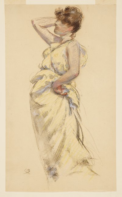 Dansbeweging door J. Carroll Beckwith