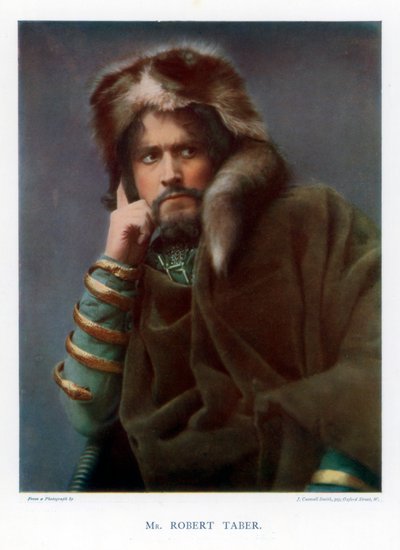 Robert Taber, acteur, 1901 door J Caswall Smith