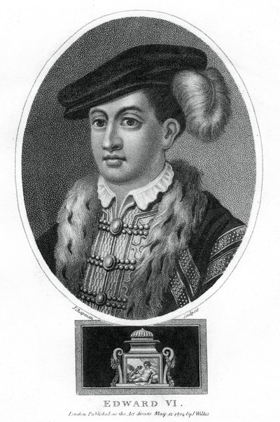 Edward VI, Koning van Engeland, 1804 door J. Chapman
