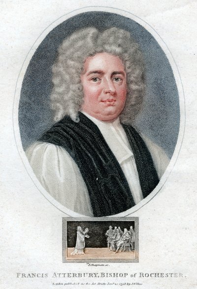 Francis Atterbury, Engelse letterkundige, politicus en bisschop, 1798 door J. Chapman