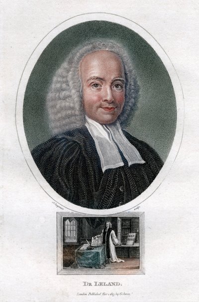 John Leland, 18e-eeuwse Engelse presbyteriaanse predikant en auteur van theologische werken door J. Chapman