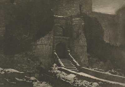 Harlech Kasteel door J. Craig Annan