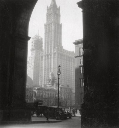 Woolworth Building, New York City, VS, 20e eeuw door J. Dearden Holmes