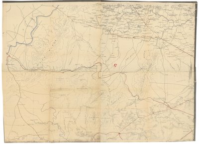 Centraal Virginia door J. F.; Schedler United States. Army. Corps Of Topographical Engineers; Gedney