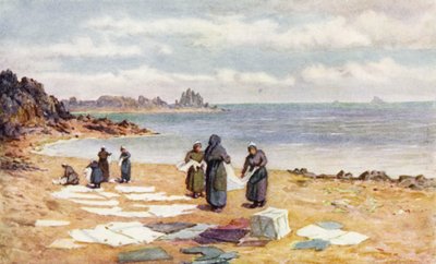 Droogdag bij La Houle door J. Hardwicke Lewis