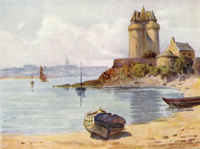 La Tour Solidor, St Servan door J. Hardwicke Lewis