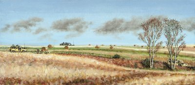 SCOUTING, 2018 (olieverfschilderij) door J Hugh L Beattie