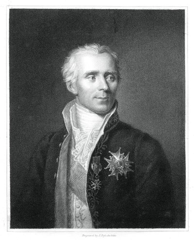 Pierre Simon Laplace, Franse wiskundige en astronoom, 1833 door J. Posselwhite