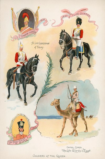 Soldaten van Koningin Victoria door J. R. Sinclair