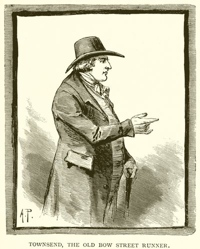 Townsend, de oude Bow Street Runner door J. R. Sinclair