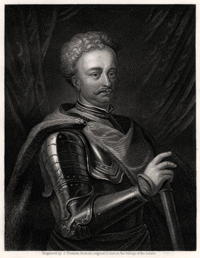 Jan III Sobieski, koning van het Pools-Litouwse Gemenebest, 19e eeuw door J. Thomson