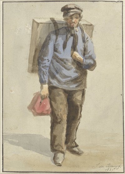 Portret van Gerrit van Schoorl door J. de Kruyff