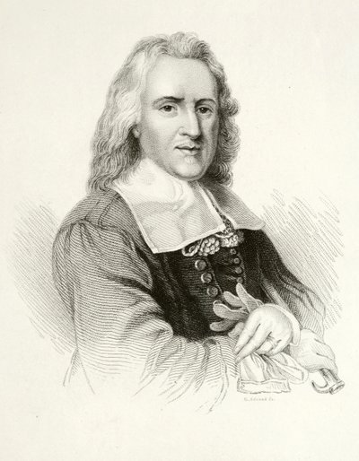 Isaak Walton, Engelse auteur door Jacob (after) Huysmans