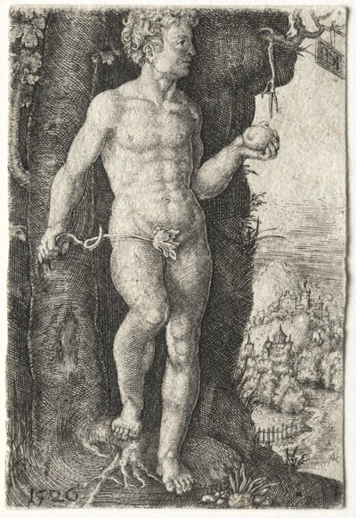 Adam, 1526 door Jacob Binck