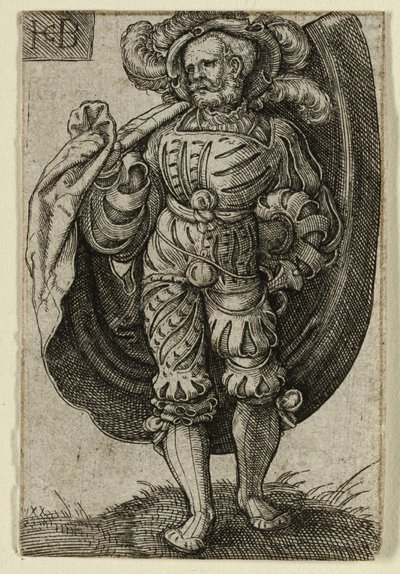 De vaandeldrager door Jacob Binck