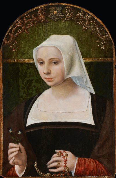 Barbara Arents, 1530 door Jacob Claesz. van Utrecht