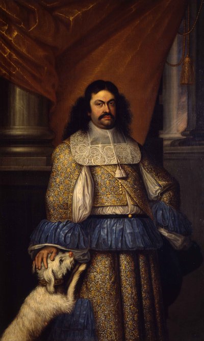 Portret van Ranuccio II Farnese 1630-1694, hertog van Parma door Jacob Denys