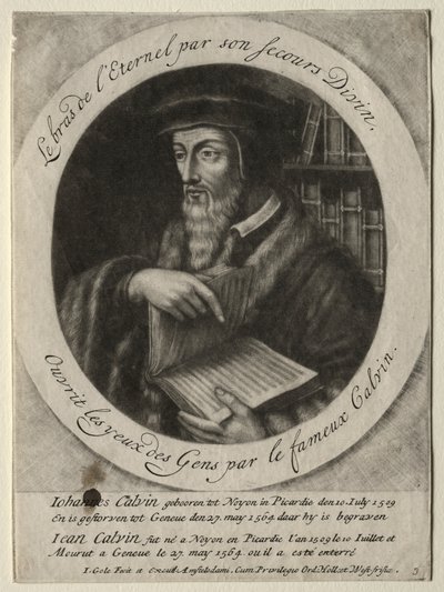 Johannes Calvijn door Jacob Gole