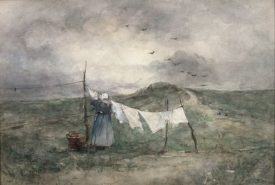 Wasdag door Jacob Henricus or Hendricus Maris