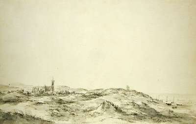 De duinen bij Wijk aan Zee door Jacob van Ruisdael