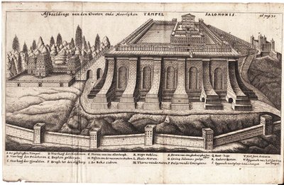 De Templo Hierosolymitano Tempel van Salomo door Jacob Judah Aryeh Leon