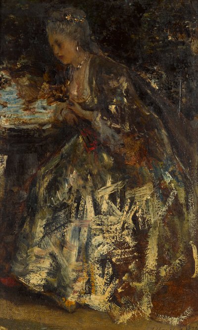 De kleine markiezin door Jacob Maris
