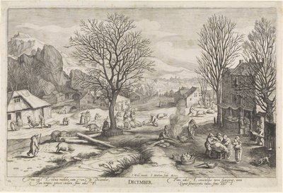 December door Jacob Matham
