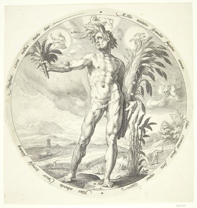 Zomer door Jacob Matham