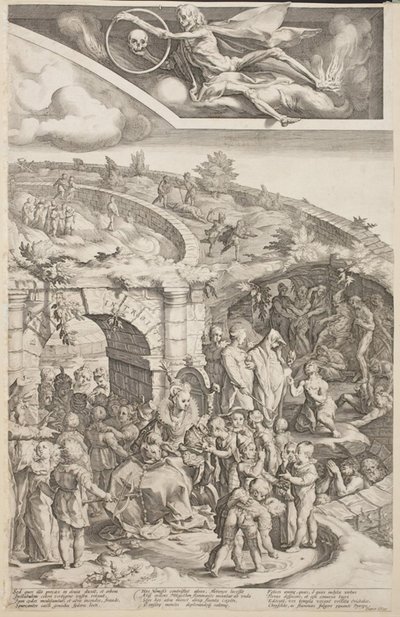 Tabula Cebetis door Jacob Matham
