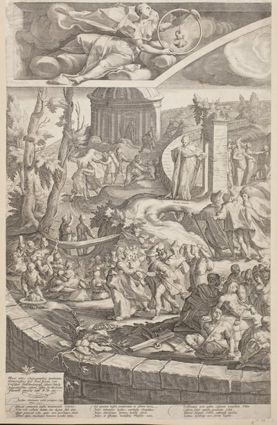 Tabula Cebetis door Jacob Matham