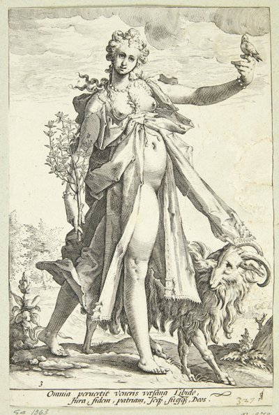Wellust door Jacob Matham