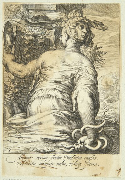 Wijsheid door Jacob Matham