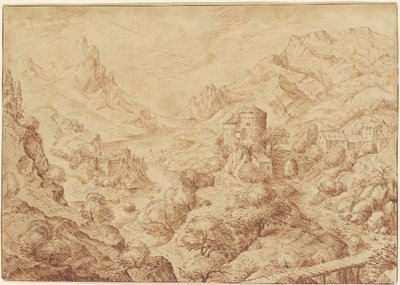 Panoramisch Rivierlandschap door Jacob Savery I