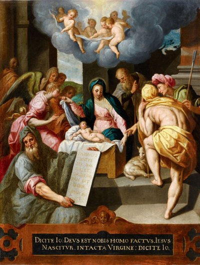 De Geboorte van Christus door Jacob de Backer
