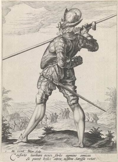 Piekenier door Jacob de Gheyn (II)