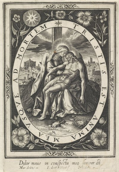 Pièta door Jacob de Weert