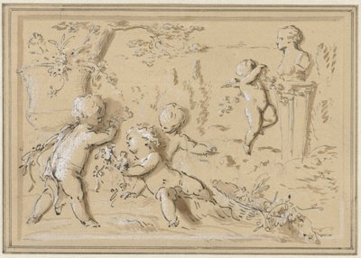 Lente De vier seizoenen (serietitel) door Jacob de Wit