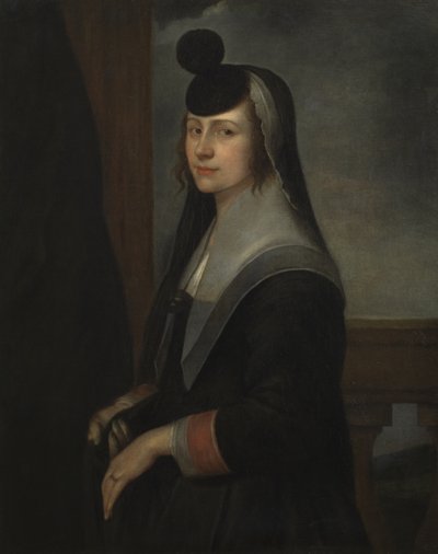 Portret van een jonge vrouw, ca. 1650 door Jacob the Elder Van Oost