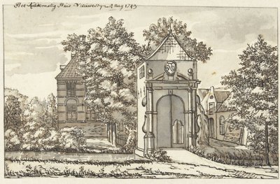 Het Riddermatig Huis Nieuwestijn door Jacob van Liender